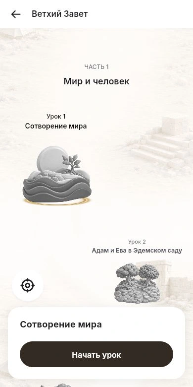 Карта Ветхого Завета